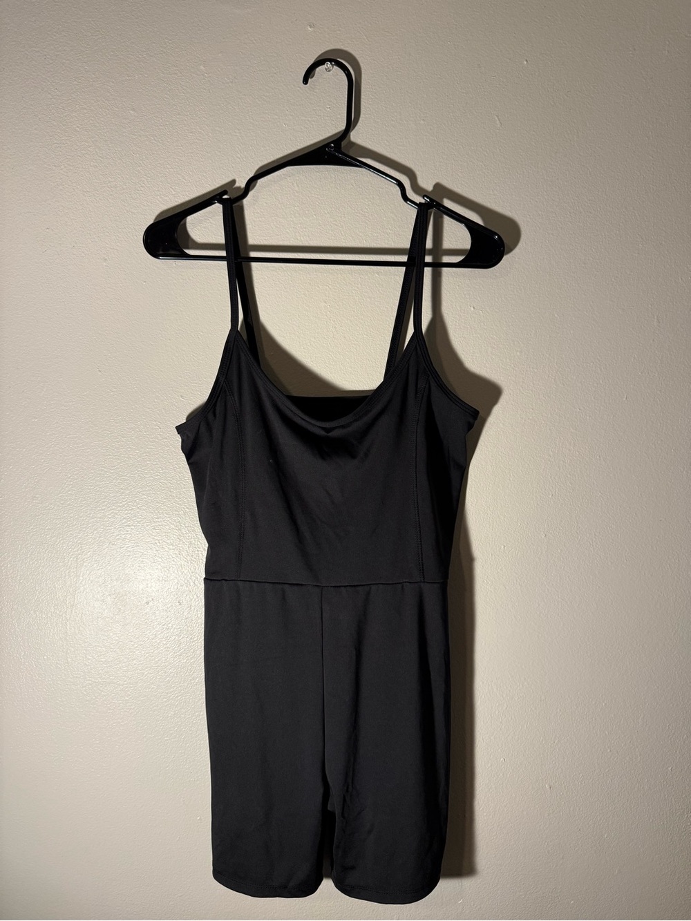 Black Sleeveless Romper Jumpsuit